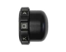 Kaoko Throttle Stabilizer Cruise Control for Thunderbird Storm 1700 ’12-’17 | Models with Stainless Steel and Painted Black Factory End Weights