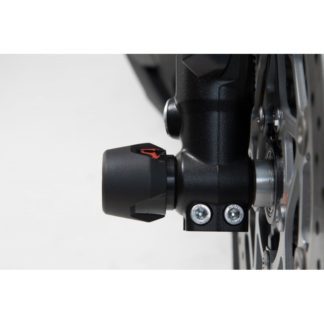 SW-Motech Front Axle Slider Set For KTM 1050/1090/1190 Adv/1290 Adv | Black